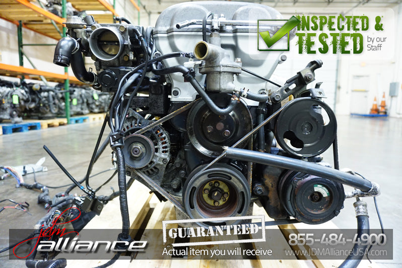 JDM 90-97 Mazda Miata B6ZE 1.6L DOHC Engine + 5 Speed Manual Transmission