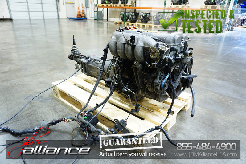 JDM 90-97 Mazda Miata B6ZE 1.6L DOHC Engine + 5 Speed Manual Transmission