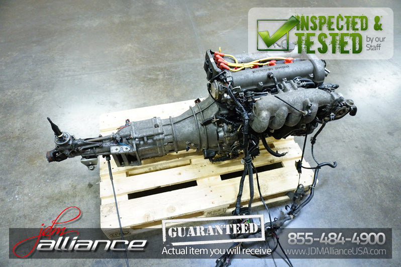 JDM 90-97 Mazda Miata B6ZE 1.6L DOHC Engine + 5 Speed Manual Transmission