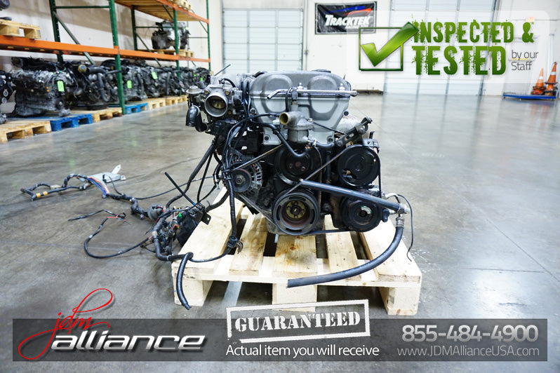 JDM 90-97 Mazda Miata B6ZE 1.6L DOHC Engine + 5 Speed Manual Transmission