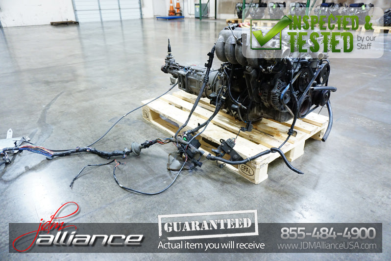 JDM 90-97 Mazda Miata B6ZE 1.6L DOHC Engine + 5 Speed Manual Transmission
