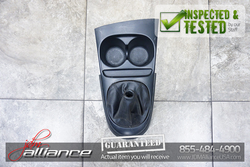 JDM 02-06 Honda Integra Acura RSX DC5 Center Shifter Console Boot Cup Holder RHD