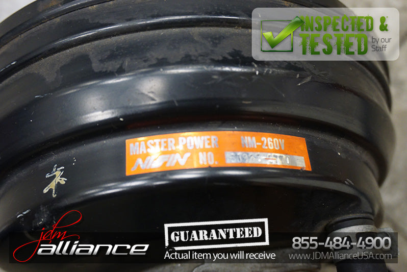 JDM 94-01 Acura Integra Brake Booster Master Cylinder Honda DC2 DC4 DB7 DB8 ABS