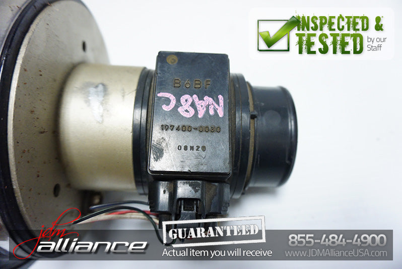 JDM 94-97 Mazda Miata BP 1.8L OEM Mass Air Flow Meter Sensor Pod Filter NA8C