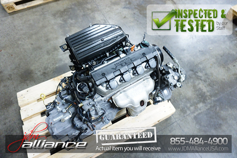 JDM 01-05 Honda Civic EX D17A 1.7L SOHC VTEC Engine Only D17A2 D17A