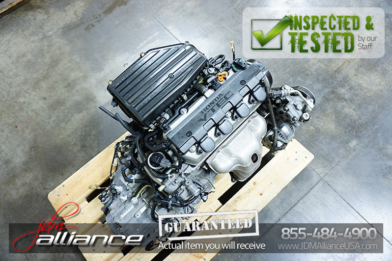 JDM 01-05 Honda Civic EX D17A 1.7L SOHC VTEC Engine Only D17A2 D17A