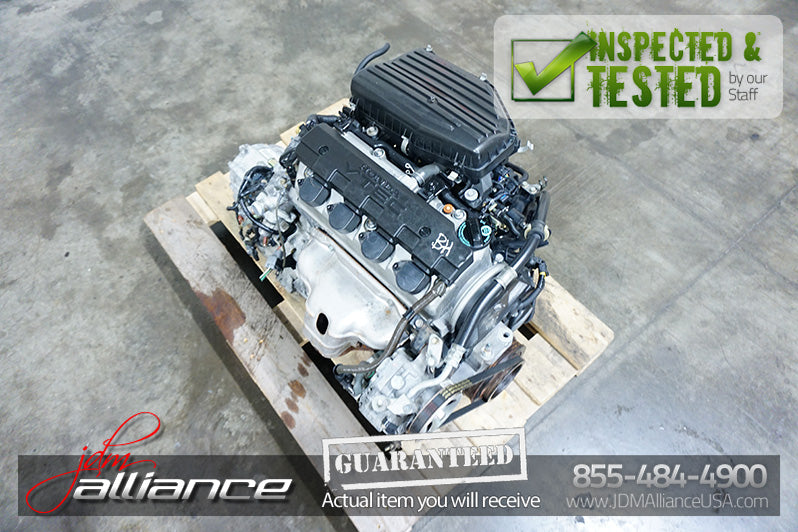 JDM 01-05 Honda Civic EX D17A 1.7L SOHC VTEC Engine Only D17A2 D17A
