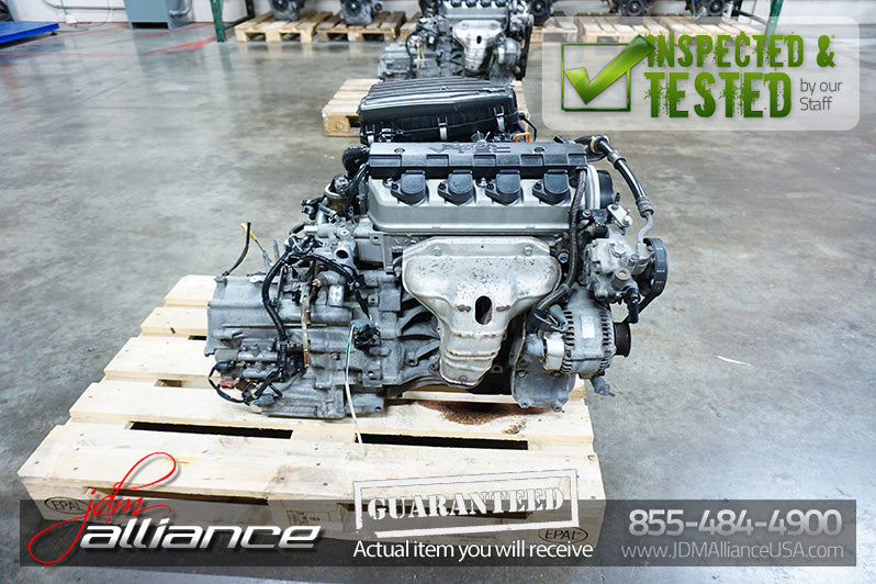 JDM 01-05 Honda Civic EX D17A 1.7L SOHC VTEC Engine Only D17A2 D17A
