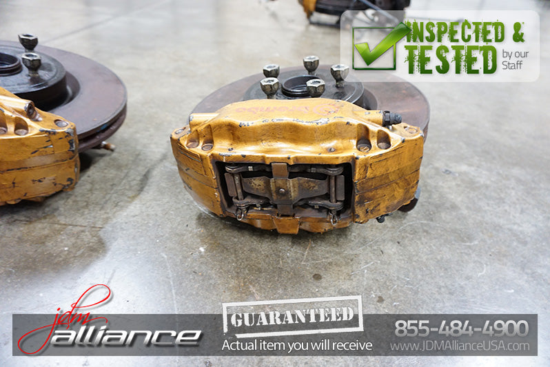 JDM Subaru Impreza WRX STi Brembo Brake Caliper Hub Spindle 5x100 Front & Rear