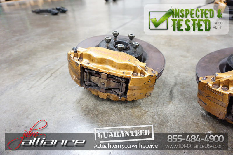 JDM Subaru Impreza WRX STi Brembo Brake Caliper Hub Spindle 5x100 Front & Rear