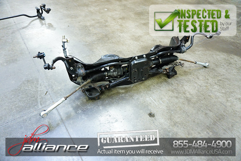 JDM 05-07 Subaru Impreza WRX STI Front Subframe Assembly Rack And Pinion RHD