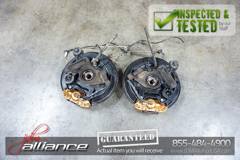 JDM Subaru Impreza WRX STi Brembo Brake Caliper Hub Spindle 5x100 Front & Rear