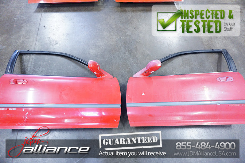 JDM 91-95 Honda Civic EG6 LH RH Doors W/ Panels Mirrors EG RHD