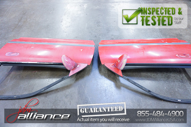 JDM 91-95 Honda Civic EG6 LH RH Doors W/ Panels Mirrors EG RHD