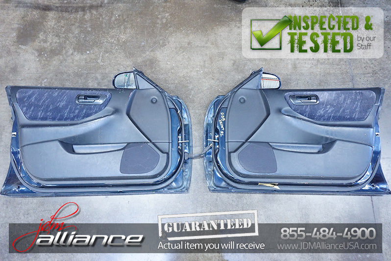 JDM 94-01 Acura Integra DB7 DB8 LH RH Doors W/ Panels GSR LS Sedan Honda RHD