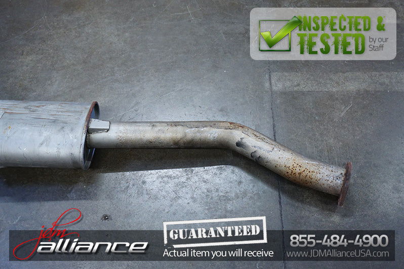 JDM 95-98 Nissan Skyline GTR Cat Back Exhaust System JASMA Muffler RB26DETT