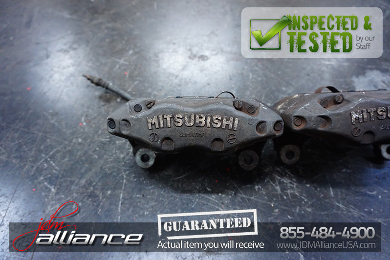 JDM 91-93 Mitsubishi 3000GT VR-4 Pair Front Calipers Left Right