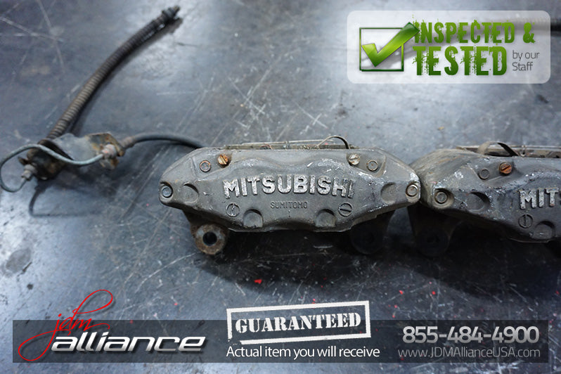 JDM 91-93 Mitsubishi 3000GT VR-4 Pair Front Calipers Left Right
