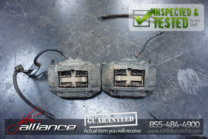 JDM 91-93 Mitsubishi 3000GT VR-4 Pair Front Calipers Left Right