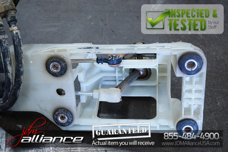 JDM 96-98 Mitsubishi Lancer Evolution IV OEM Manual Shifter Box W/ Cables EVO 4