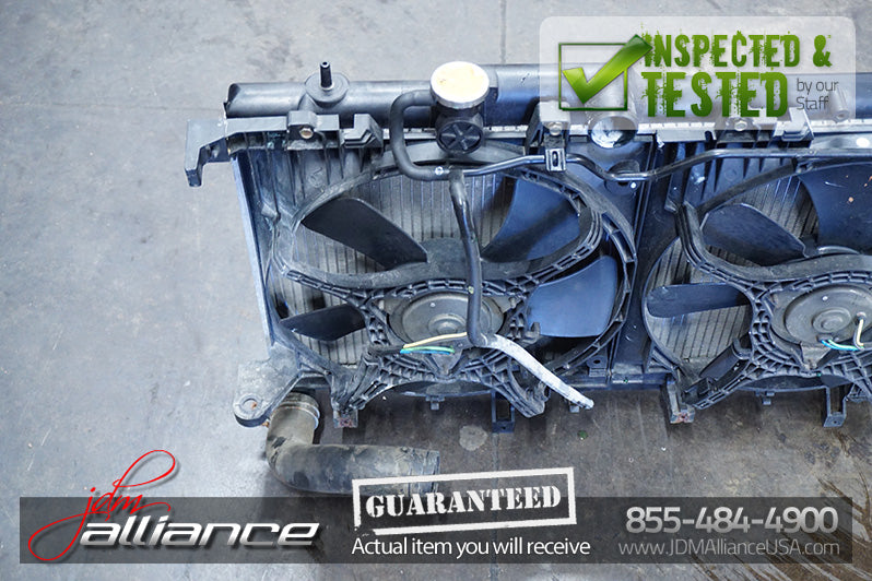 JDM 04-05 Subaru Impreza WRX STi OEM Radiator With Cooling Fans GDB