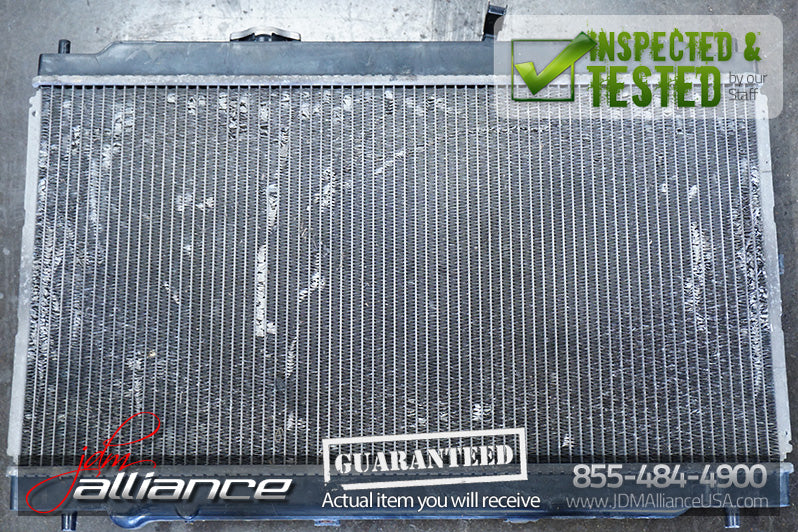 JDM 94-01 Acura Integra OEM Radiator With Fans DC2 DC4 DB7 DB8 LS RS GSR Type R