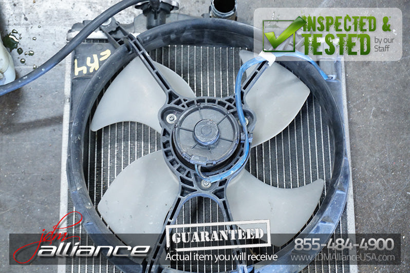 JDM 96-00 Honda Civic OEM Radiator With Fan EK4 EK9 EJ CTR