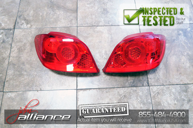 Peugeot 307 Tail Lights L/R Set Taillight