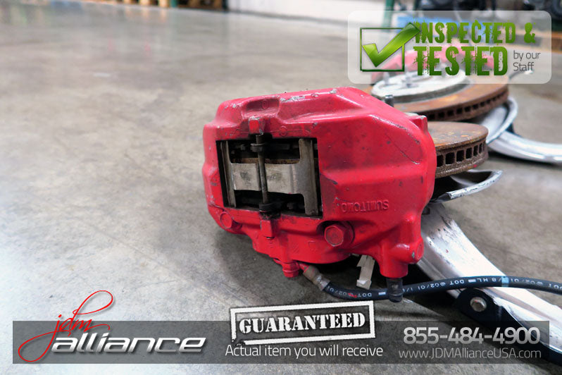 JDM 01-06 Toyota Celsior Lexus LS430 Brembo 4 Pot Front Brakes Calipers 2 Pot Rear Brakes - JDM Alliance LLC