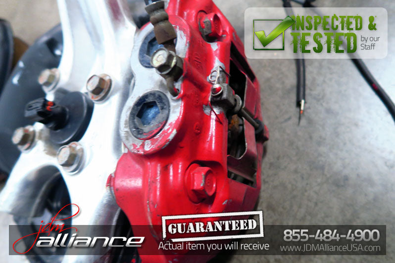 JDM 01-06 Toyota Celsior Lexus LS430 Brembo 4 Pot Front Brakes Calipers 2 Pot Rear Brakes - JDM Alliance LLC