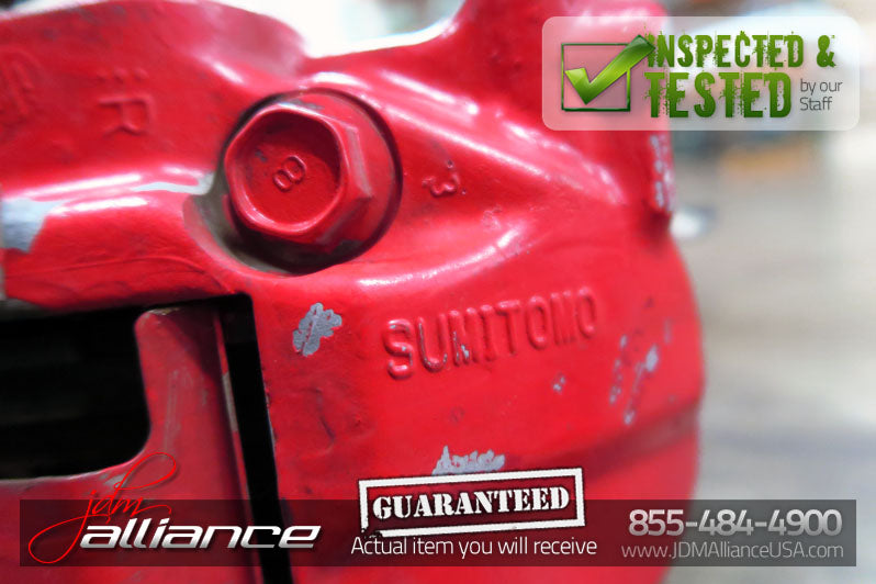 JDM 01-06 Toyota Celsior Lexus LS430 Brembo 4 Pot Front Brakes Calipers 2 Pot Rear Brakes - JDM Alliance LLC