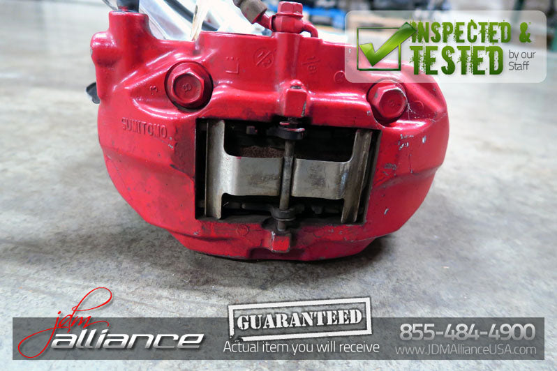 JDM 01-06 Toyota Celsior Lexus LS430 Brembo 4 Pot Front Brakes Calipers 2 Pot Rear Brakes - JDM Alliance LLC