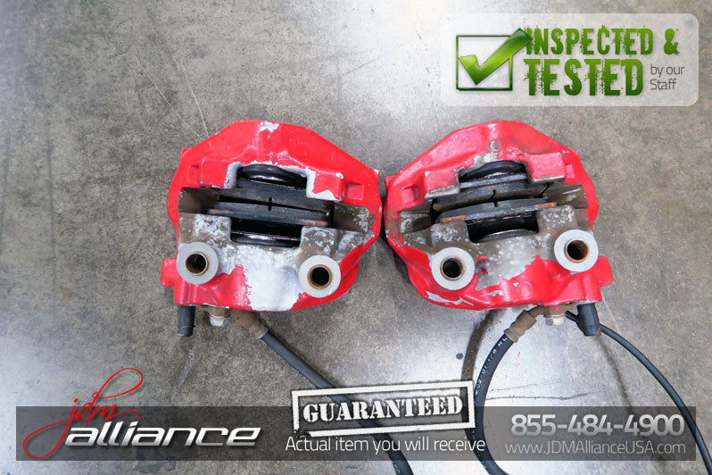 JDM 01-06 Toyota Celsior Lexus LS430 Brembo 4 Pot Front Brakes Calipers 2 Pot Rear Brakes - JDM Alliance LLC