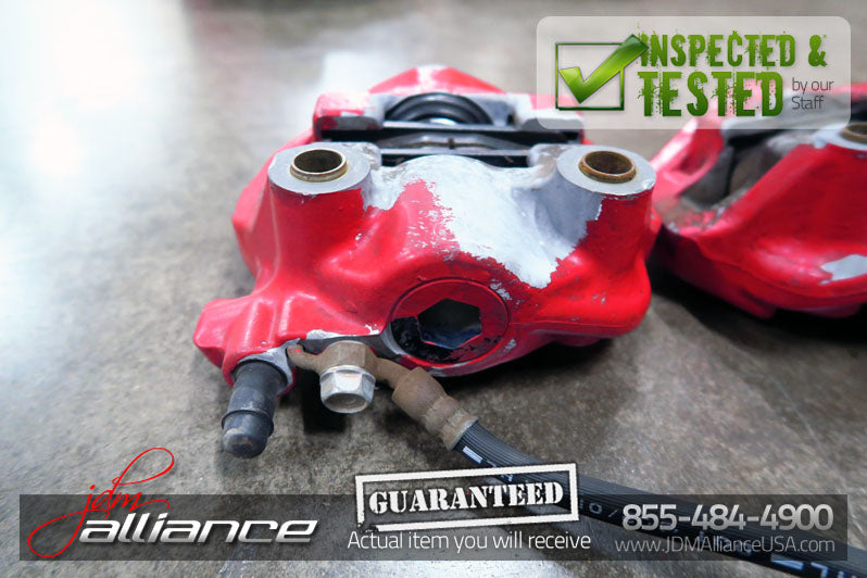 JDM 01-06 Toyota Celsior Lexus LS430 Brembo 4 Pot Front Brakes Calipers 2 Pot Rear Brakes - JDM Alliance LLC