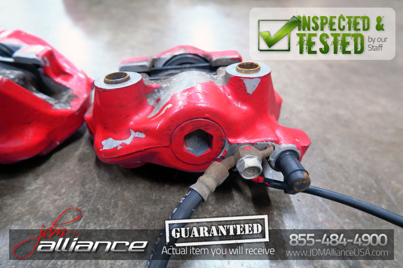 JDM 01-06 Toyota Celsior Lexus LS430 Brembo 4 Pot Front Brakes Calipers 2 Pot Rear Brakes - JDM Alliance LLC