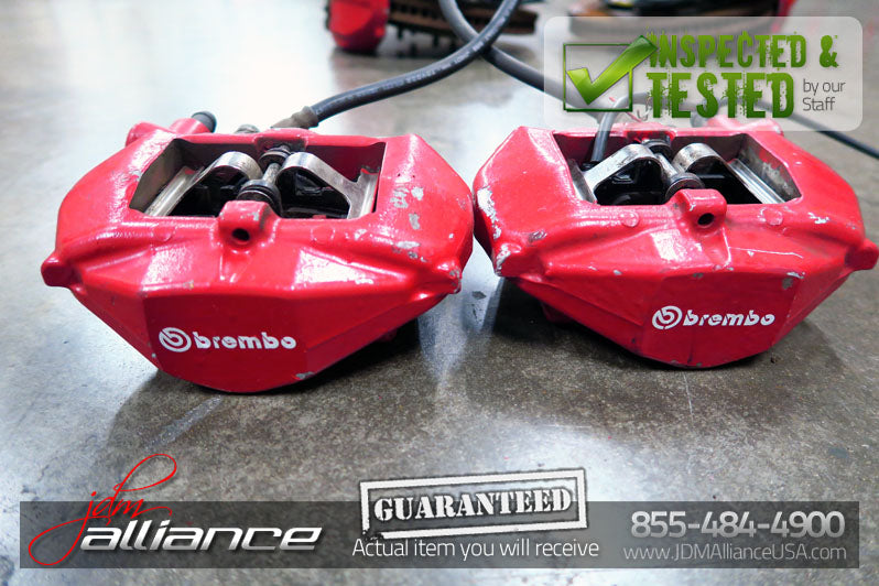 JDM 01-06 Toyota Celsior Lexus LS430 Brembo 4 Pot Front Brakes Calipers 2 Pot Rear Brakes - JDM Alliance LLC