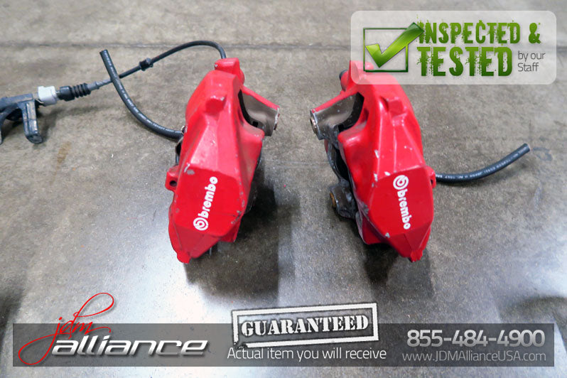 JDM 01-06 Toyota Celsior Lexus LS430 Brembo 4 Pot Front Brakes Calipers 2 Pot Rear Brakes - JDM Alliance LLC