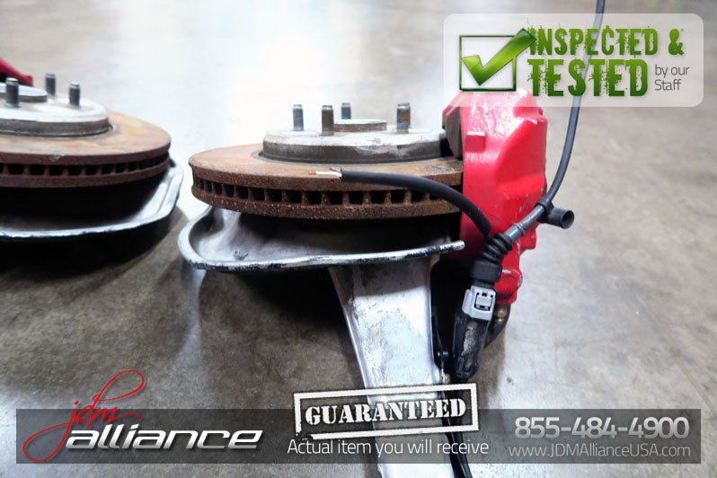 JDM 01-06 Toyota Celsior Lexus LS430 Brembo 4 Pot Front Brakes Calipers 2 Pot Rear Brakes - JDM Alliance LLC