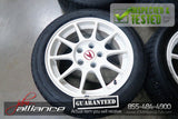 JDM 98-01 Honda Acura Integra Type R DC2 DB8 5x114.3 16 White Wheels Set - JDM Alliance LLC
