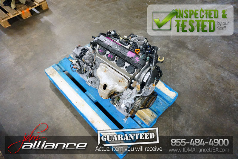 JDM 01-05 Honda Civic EX D17A 1.7L SOHC VTEC Engine D17A2 - JDM Alliance LLC