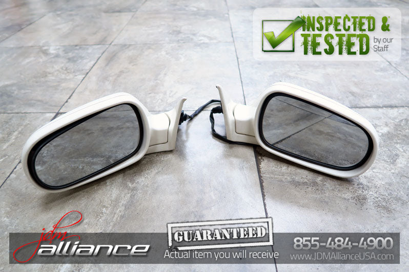 JDM 94-01 Honda Integra Type R DB8 Sedan OEM Power Folding Side Mirrors 4 Door - JDM Alliance LLC