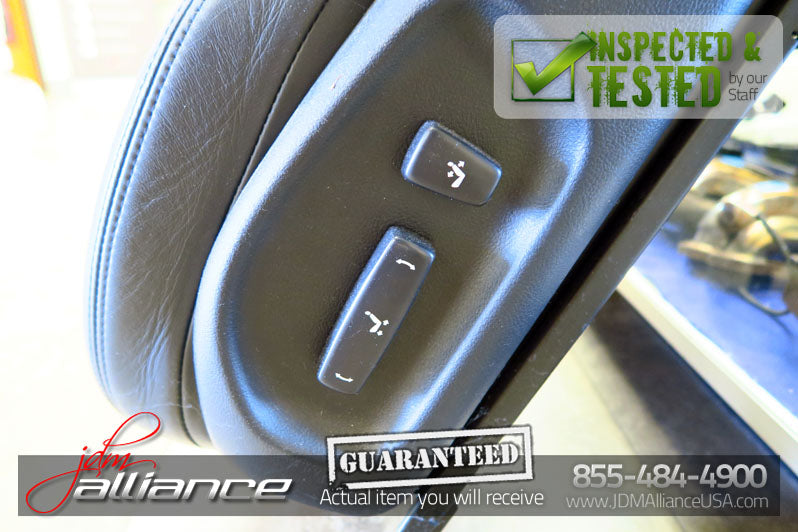 JDM Toyota Altezza SXE10 Front Seats Suede Leather Side Airbag Lexus IS300 - JDM Alliance LLC