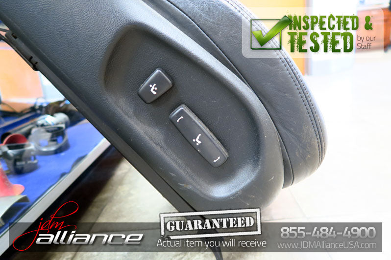 JDM Toyota Altezza SXE10 Front Seats Suede Leather Side Airbag Lexus IS300 - JDM Alliance LLC