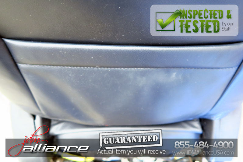 JDM Toyota Altezza SXE10 Front Seats Suede Leather Side Airbag Lexus IS300 - JDM Alliance LLC