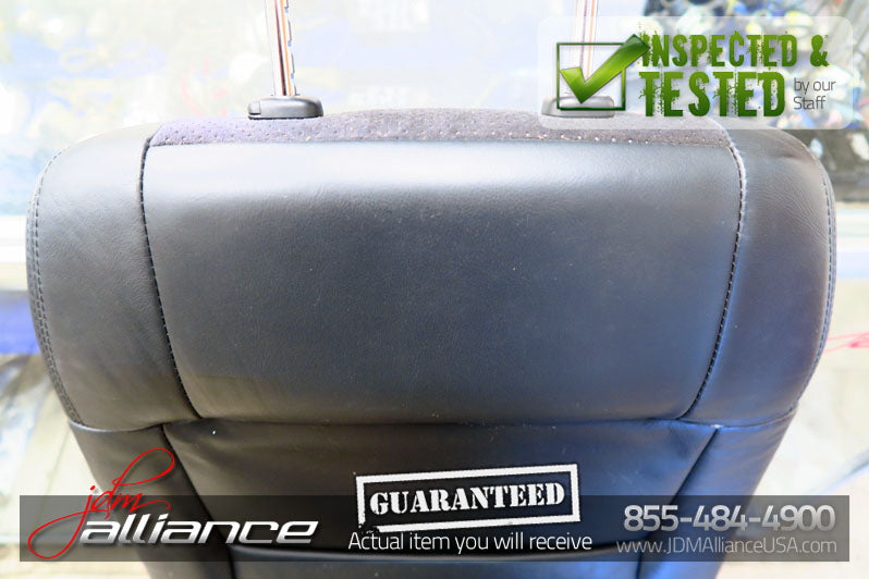 JDM Toyota Altezza SXE10 Front Seats Suede Leather Side Airbag Lexus IS300 - JDM Alliance LLC