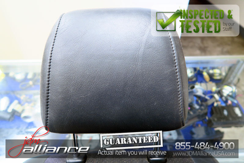 JDM Toyota Altezza SXE10 Front Seats Suede Leather Side Airbag Lexus IS300 - JDM Alliance LLC