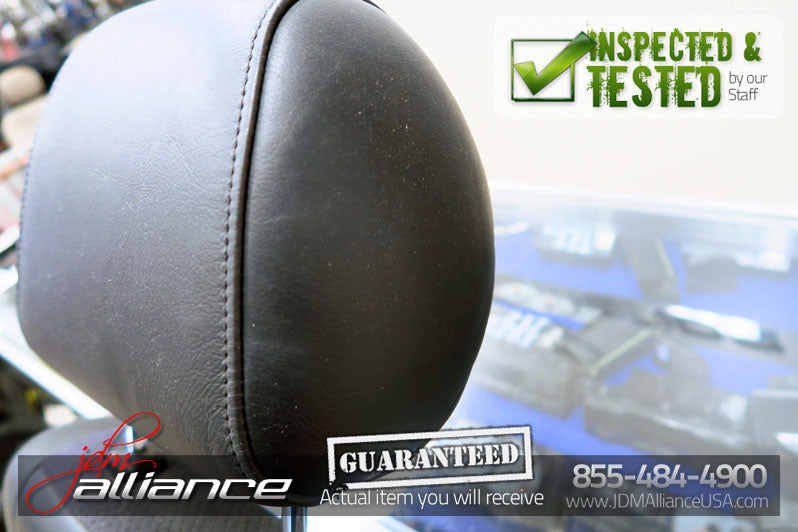 JDM Toyota Altezza SXE10 Front Seats Suede Leather Side Airbag Lexus IS300 - JDM Alliance LLC