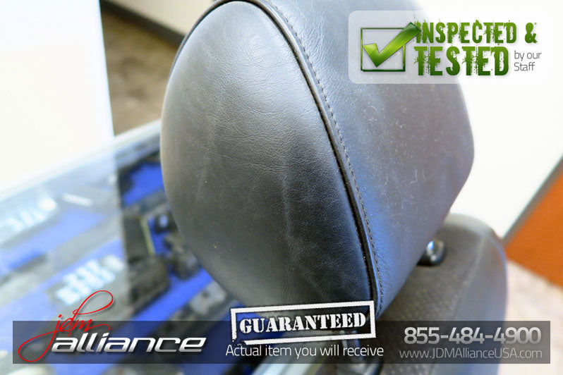 JDM Toyota Altezza SXE10 Front Seats Suede Leather Side Airbag Lexus IS300 - JDM Alliance LLC