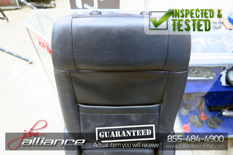 JDM Toyota Altezza SXE10 Front Seats Suede Leather Side Airbag Lexus IS300 - JDM Alliance LLC