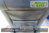 JDM Toyota Altezza SXE10 Front Seats Suede Leather Side Airbag Lexus IS300 - JDM Alliance LLC